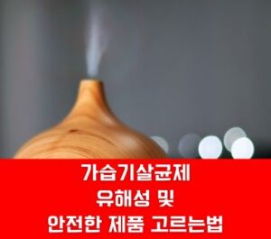 가습기살균제 유해성 및 안전한 제품 고르는법 가습기살균제 유해성 및 안전한 제품 고르는법