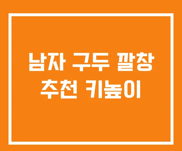 남자 구두 깔창 추천 키높이 남자 구두 깔창 추천 키높이