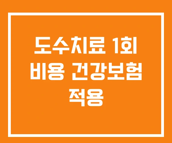 도수치료 1회 비용 건강보험 적용 도수치료 1회 비용 건강보험 적용