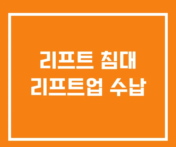 리프트 침대 리프트업 수납 리프트 침대 리프트업 수납