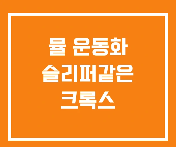 뮬 운동화 슬리퍼같은 크록스 뮬 운동화 슬리퍼같은 크록스