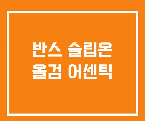 반스 슬립온 올검 어센틱