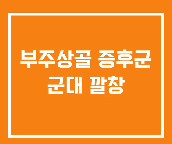 부주상골 증후군 군대 깔창 부주상골 증후군 군대 깔창