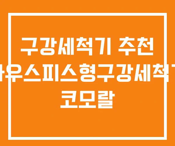 구강세척기 추천 마우스피스형구강세척기 코모랄 구강세척기 추천 마우스피스형구강세척기 코모랄