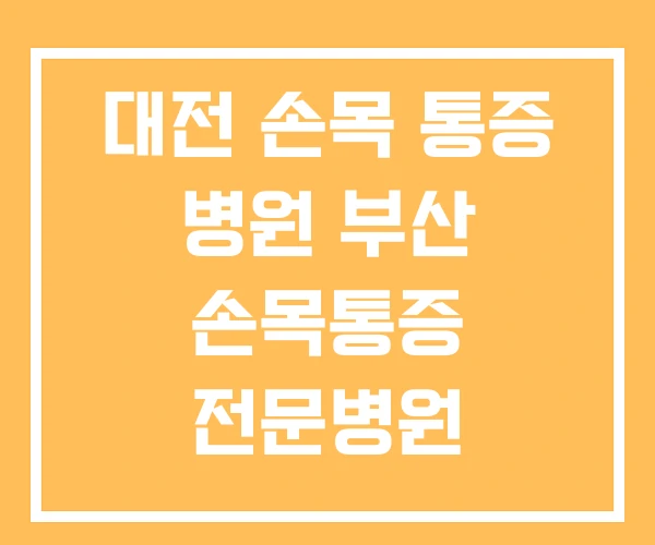 대전 손목 통증 병원 부산 손목통증 전문병원 대전 손목 통증 병원 부산 손목통증 전문병원