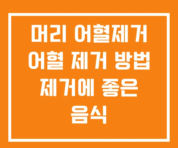 머리 어혈제거 어혈 제거 방법 제거에 좋은 음식 머리 어혈제거 어혈 제거 방법 제거에 좋은 음식