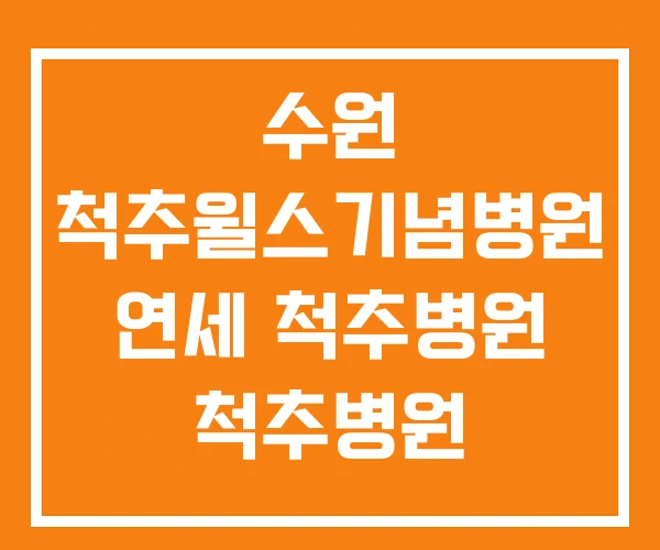 수원 척추윌스기념병원 연세 척추병원 척추병원 수원 척추윌스기념병원 연세 척추병원 척추병원