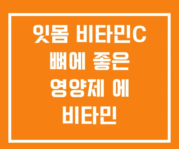 잇몸 비타민C 뼈에 좋은 영양제 에 비타민 잇몸 비타민C 뼈에 좋은 영양제 에 비타민